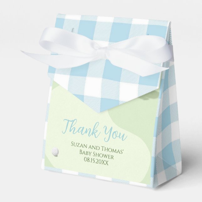 Ballotins Golf Baby shower Cute Boy Par Tee Sports (Verso)
