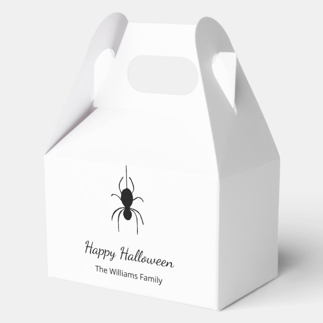Ballotins Gothique Spider Halloween Party Script simple (Recto)