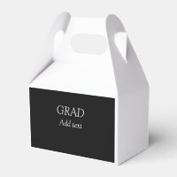 Grad simple graduation minimale élégante typo mode