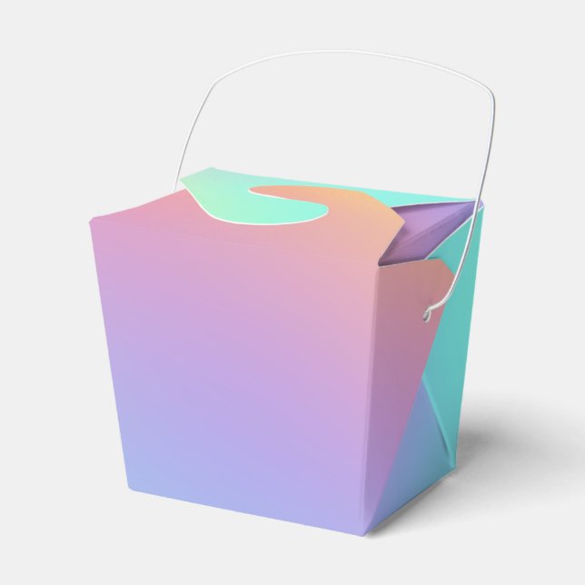 Ballotins Gradient Pastel forme libre (Verso)
