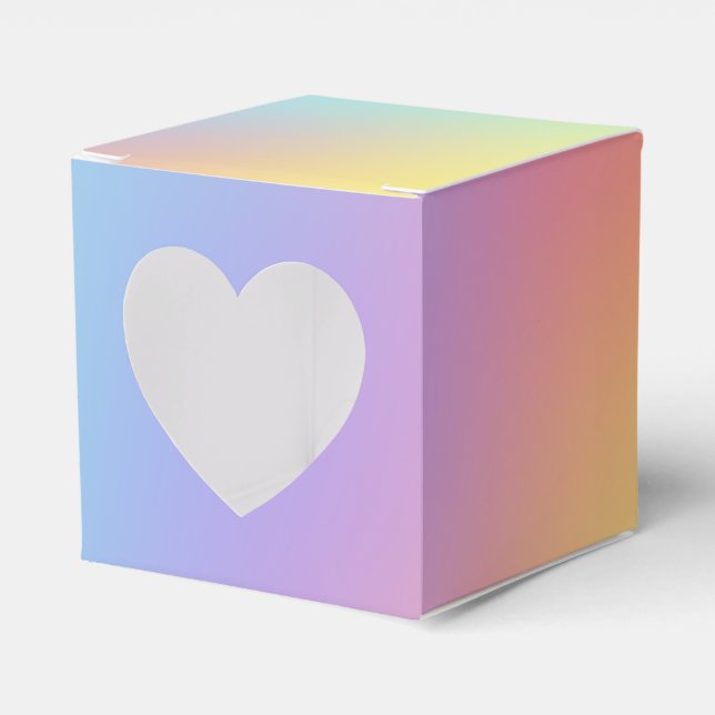 Ballotins Gradient Pastel forme libre (Verso)