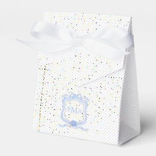 Ballotins Graduation du monogramme de Preppy Wedgewood