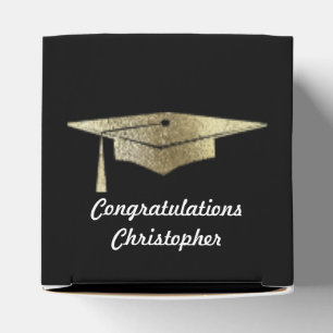 Ballotins Graduation Gold Casquette Grad Party Invité