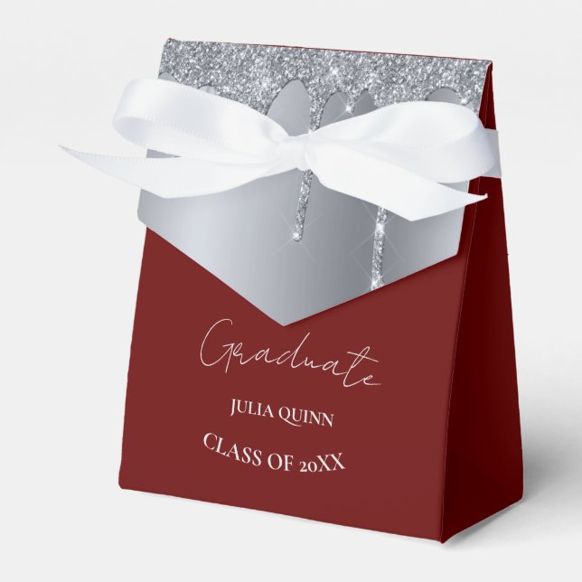 Ballotins Graduation party 2024 diplômé noir Argent (Verso)