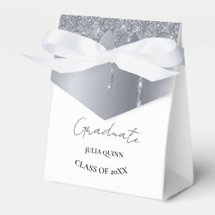 Ballotins Graduation party 2024 diplômé noir Argent