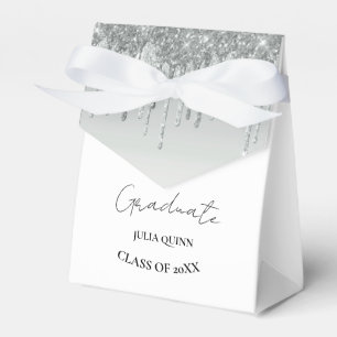 Ballotins Graduation party 2024 diplômé noir Argent