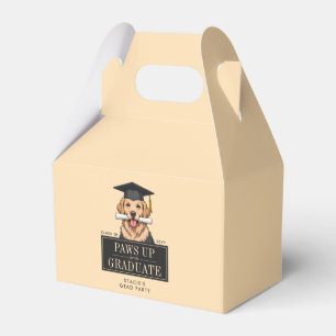 Ballotins Graduation personnalisée mignon Golden Retriever C