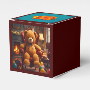 BALLOTINS GRAND OURS EN PELUCHE JOYEUX ANNIVERSAIRE