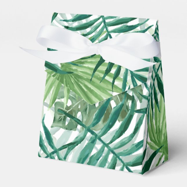 Ballotins Grand palmier vert et Plantes tropicaux de Monster (Verso)