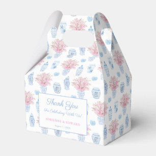 Ballotins Grandmillenium Pink Blue Ginger Jar Wedding shower