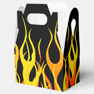 Ballotins Graphique Flames Hot Racing