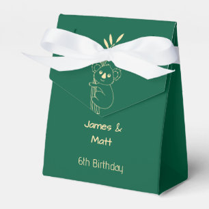 Ballotins Green Australian Animals Jumeau 6e anniversaire
