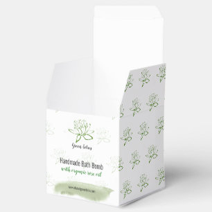 Ballotins Green Lotus Beauté Soins de la peau Boîte d'emball