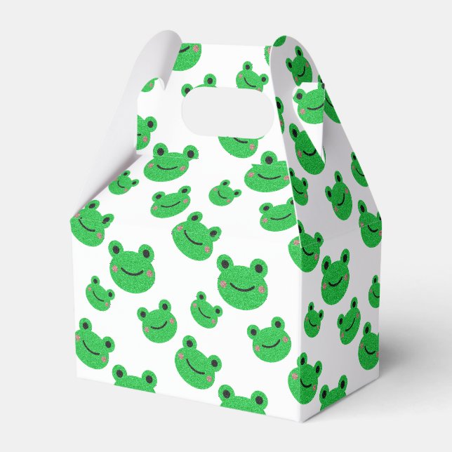 Ballotins Grenouille fête d'anniversaire Croaking Green Part (Verso)