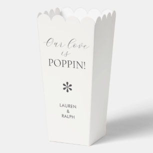Ballotins Gris charbon   Mariage de script minimal chic Popc