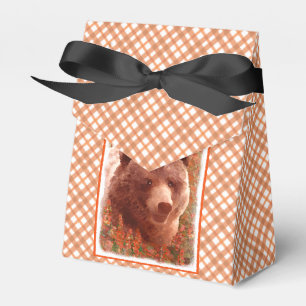 Ballotins Grizzly Bear Cub dans Fireweed Peinture Art de la 