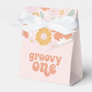 Ballotins Groovy One Retro Floral premier anniversaire