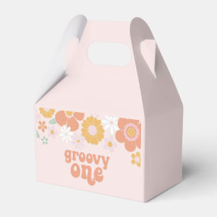 Ballotins Groovy One Retro Floral premier anniversaire