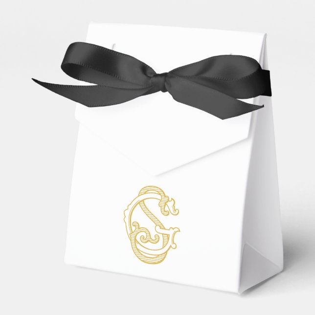 Ballotins GS Monogramme ou SG Monogram ballotin (Verso)