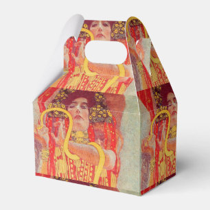 Ballotins Gustav Klimt Red Woman Gold Snake Peinture