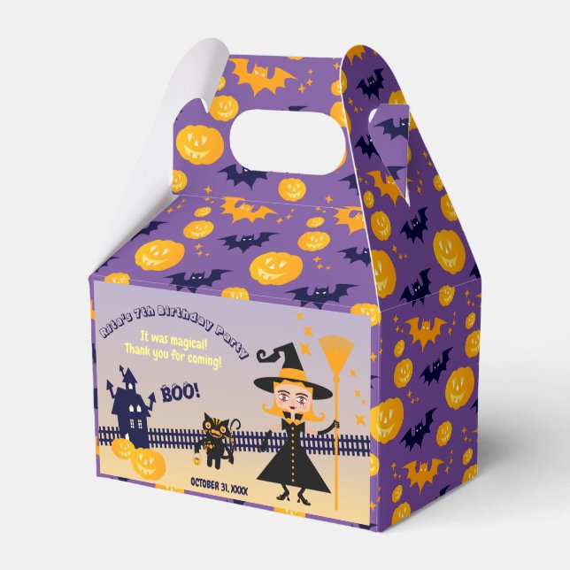 Ballotins Halloween Costume fille sorcière fête d'anniversai (Verso)