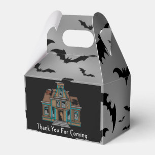 Ballotins Halloween Maison hantée merci fête boîte de faveur