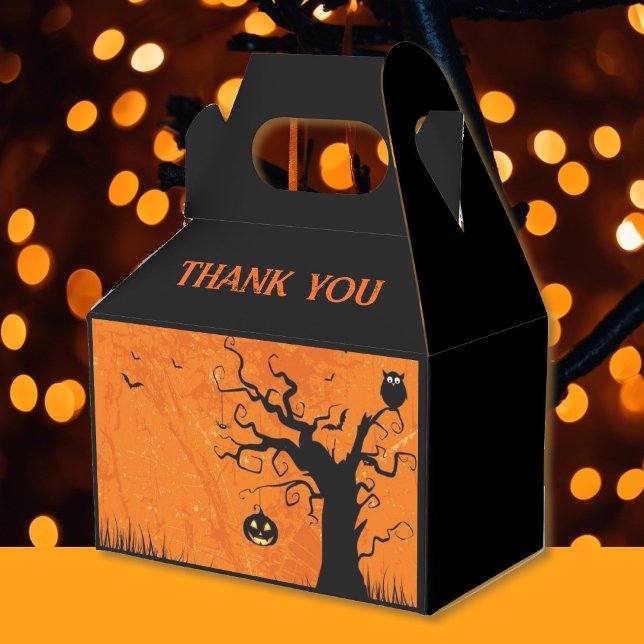 Ballotins Halloween Mariage Personnalisé Noms et Arborescenc (Créateur téléchargé)