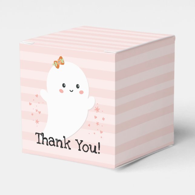 Ballotins Halloween rose Kawaii Ghost (Verso)