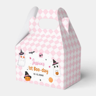 Ballotins Halloween rose mignon Fantôme 1er anniversaire