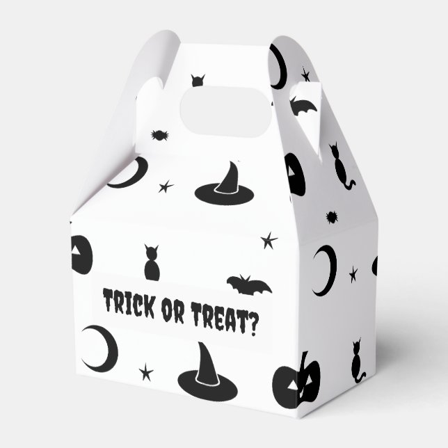 Ballotins Halloween Sac ou Sac à traiter (Verso)