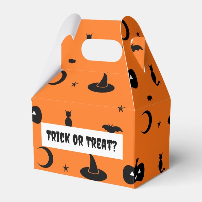 Ballotins Halloween Sac ou Sac à traiter (Verso)