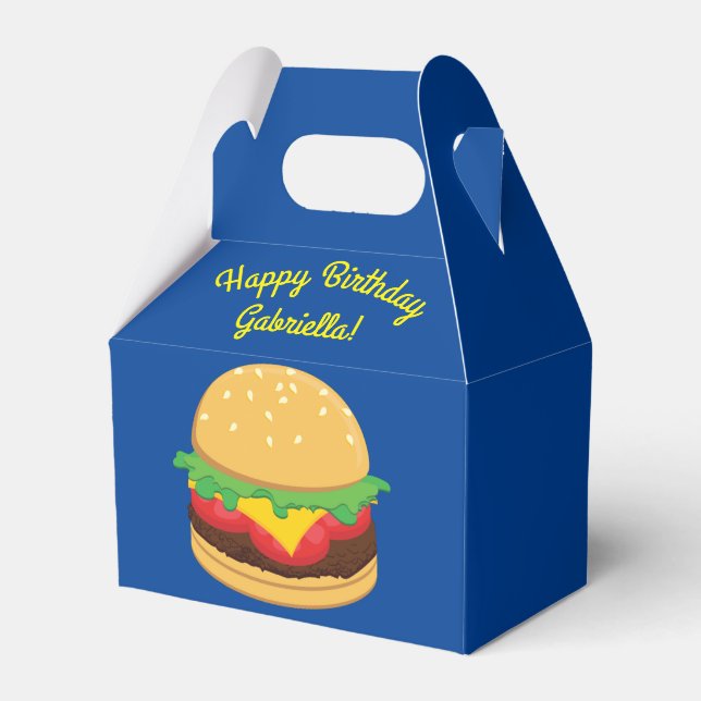 Ballotins Hamburger Anniversaire de fête Burger (Arrière)