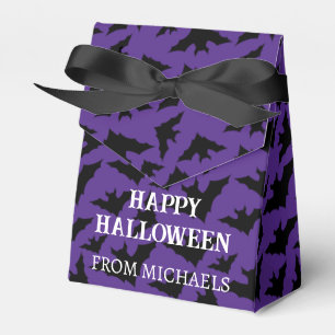Ballotins Happy Halloween chauves-chauves-souris violet éffr