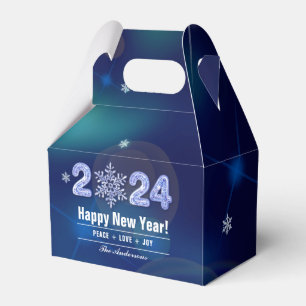 Ballotins Happy New Year 2022. Snowflake Design Custom