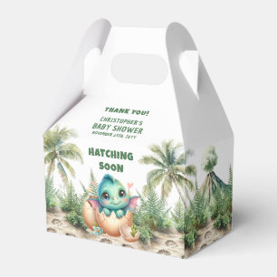 Ballotins Hatching Bientôt Dinosaur Baby Party Favoriser boî