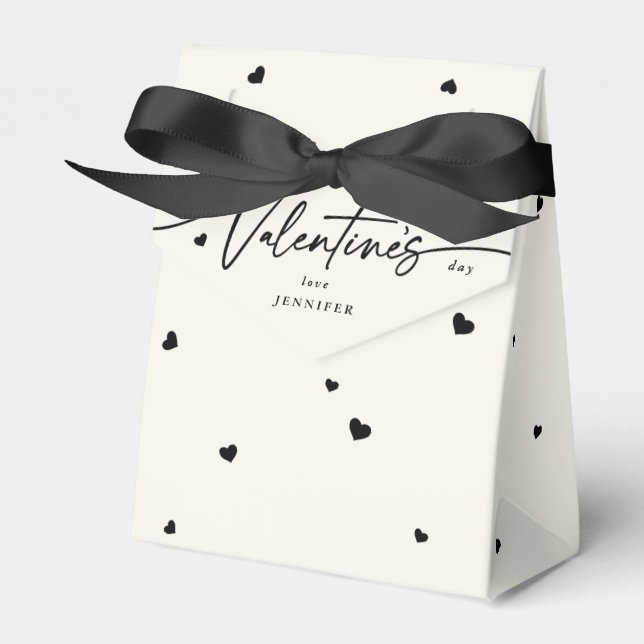 Ballotins Heureuse Sainte-Valentin couleur personnalisé + Co (Verso)
