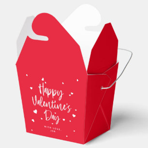 Ballotins Heureuse Sainte-Valentin couleur personnalisé + Co