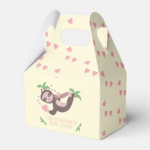 Ballotins Heureuse Sainte-Valentin Sloth Hearts Anniversaire