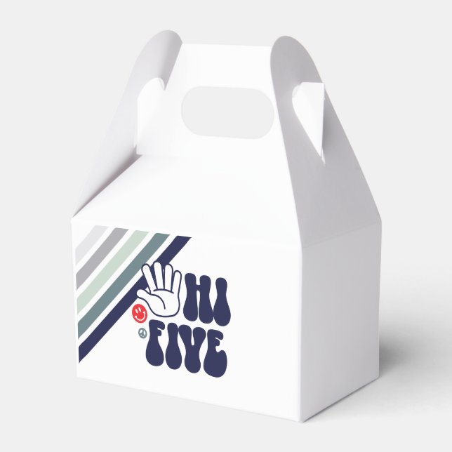 Ballotins HI CINQ Retro Boy 5e anniversaire (Verso)