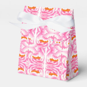 Ballotins Hippy Chic rose et orange Cravate-Dye