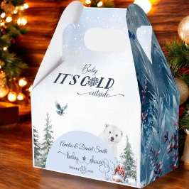 Ballotins Hiver Floral Bébé froid à l'extérieur de l'ours Oi