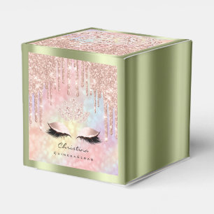 Ballotins Holographe de médaille de quinceañeras, 16e Rose