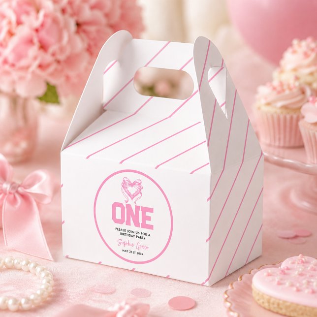 Ballotins https://www.zazzle.com/cute_pink_bow_coquette_1st_ (favor boxes)