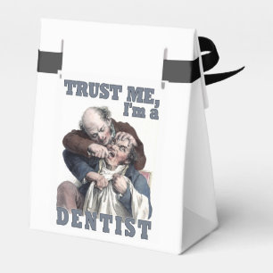 Ballotins Humour DENTIST sacs de faveur personnalisés