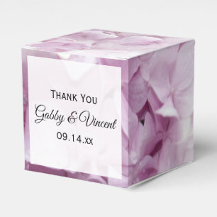 Ballotins Hydrangée rose douce Mariage floral