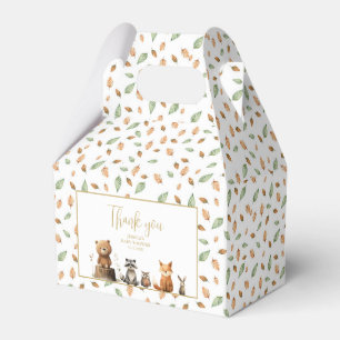 Ballotins hydrocouleur neutre baby shower animal Woodland
