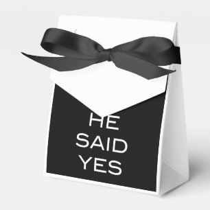 Ballotins Il A Dit Oui Gay Engagement Party Ballotin