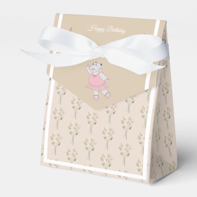 Ballotins illusima Ballet Hippo Été Fleurs Cadeau/ (Verso)