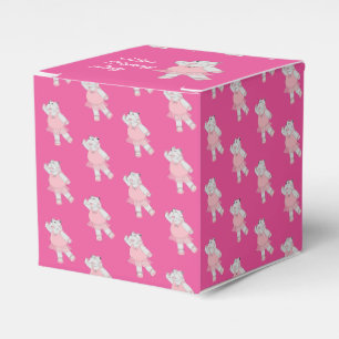 Ballotins illusima Ballet Hippo Motif rose fête d'anniversai