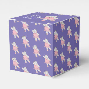 Ballotins illusima Ballet Hippo Motif violet Anniversaire